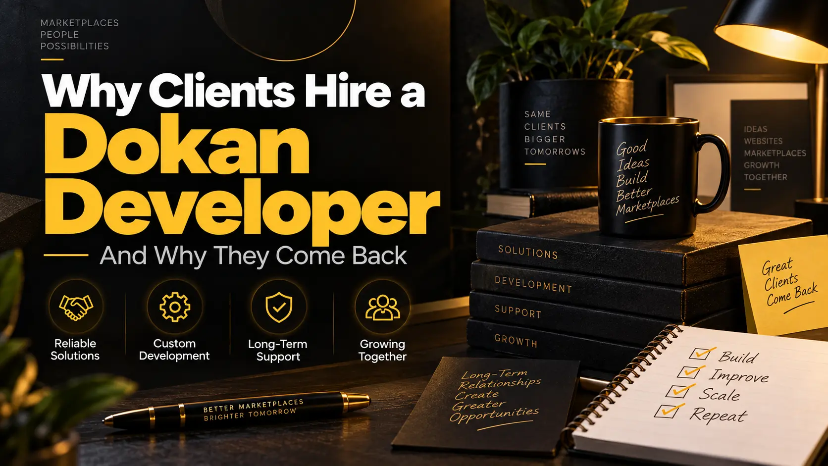 Why Clients Hire a Dokan Marketplace Developer — And Why They Come Back