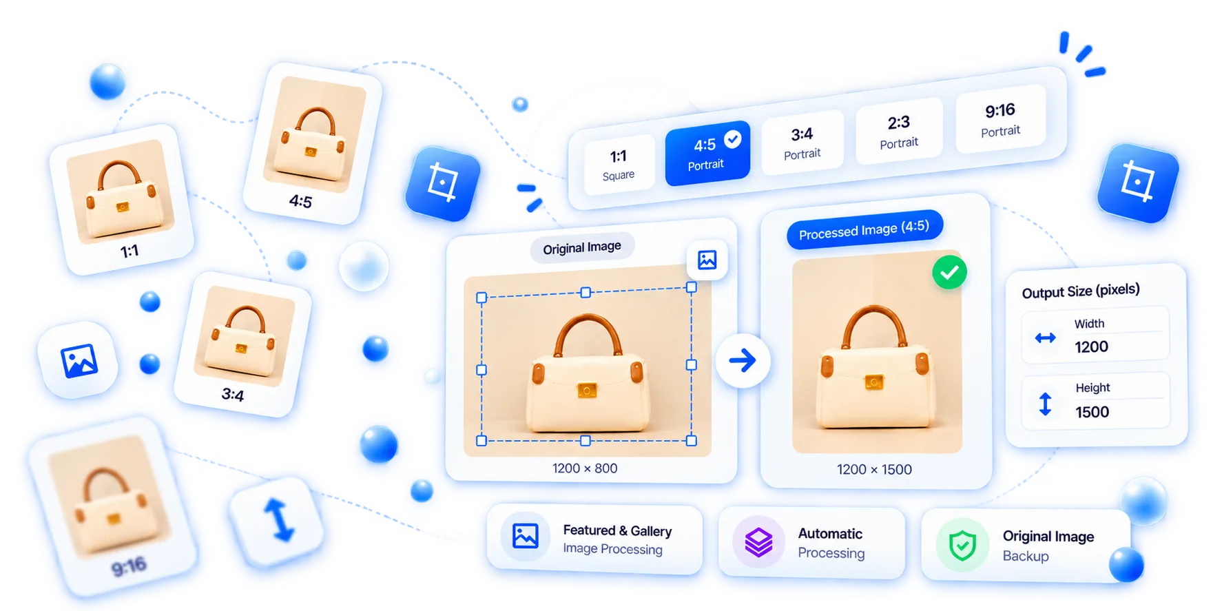 Product Image Ratio preview