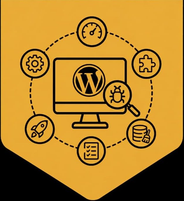WordPress WooCommerce Bug Fixing Performance Optimization Icon